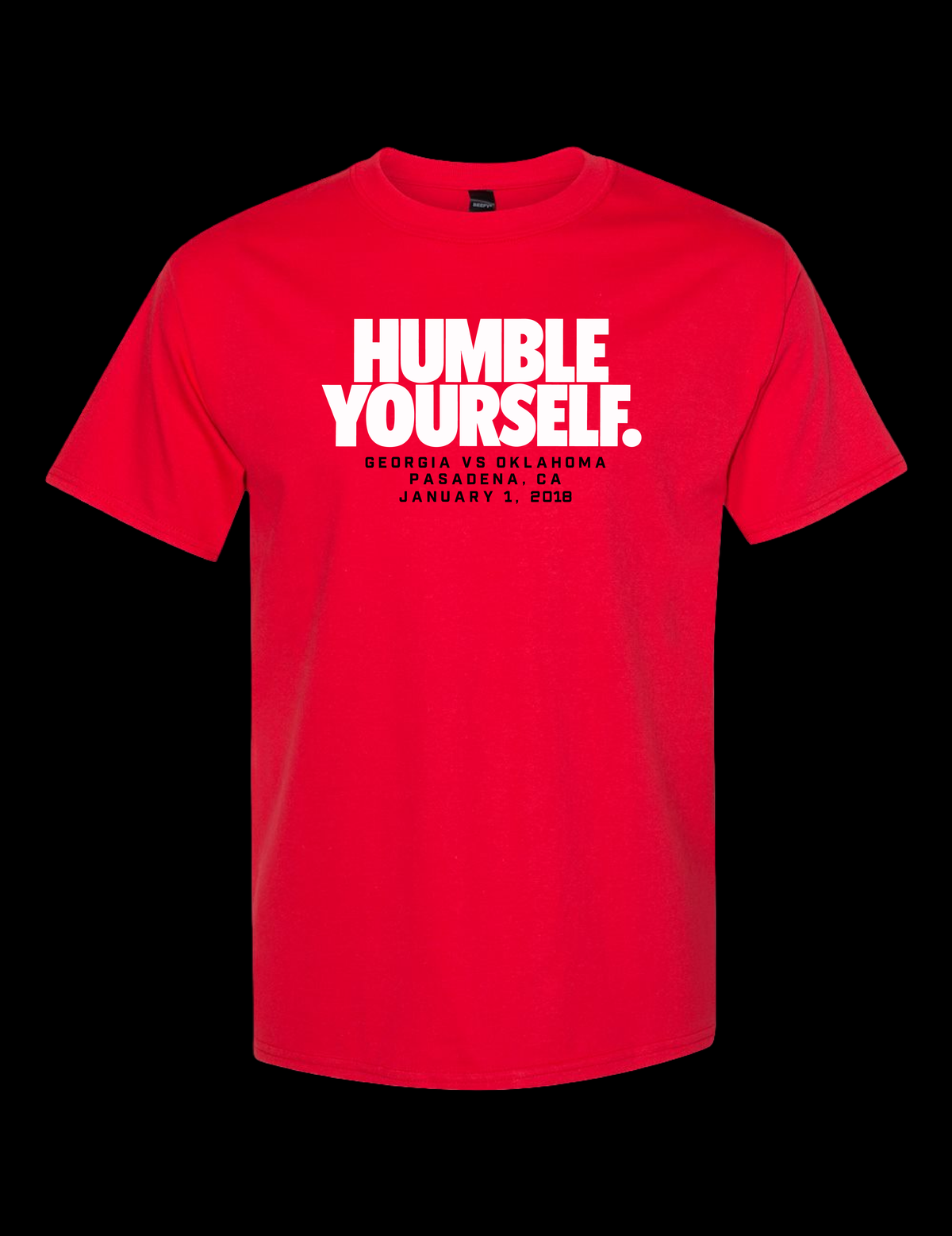 Humble Yourself Red Tee
